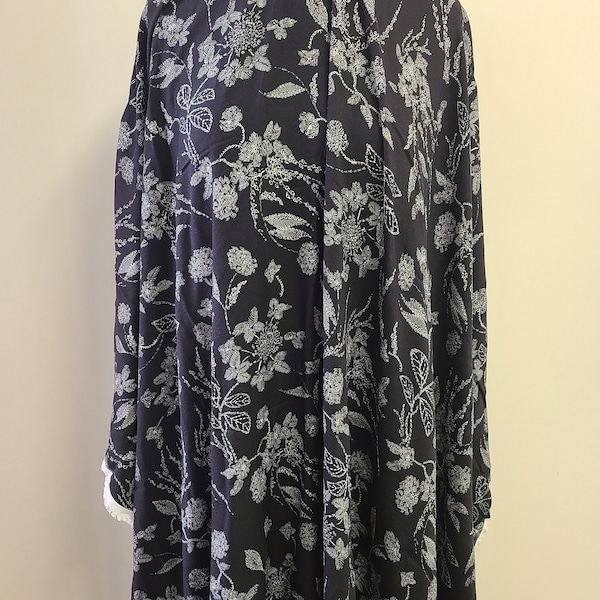 ECO Friendly Fabric, 100% Rayon Moss Crepe Print fabric for Women Clothing, Sold by the Yard_A4