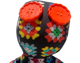 The Granny Square Hoodoo Doll