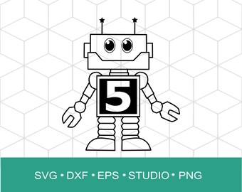 Download Robot Svg Etsy