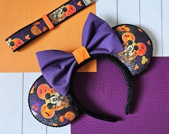 Halloween Tiffany Inspired Mickey Ears - Etsy display picture 3
