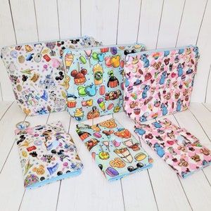 Cartera de bocadillos, Cartera pequeña, Bolsa con cremallera, Titular de la tarjeta de crédito, Cartera de bolsillo, Bolsa de maquillaje, Bolsa y cartera, lista para enviar