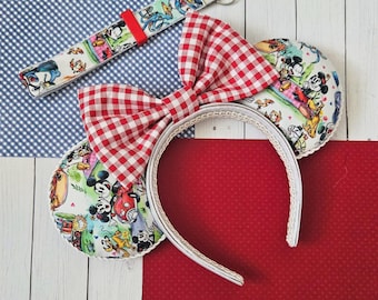 Runaway Railway Mouse Ears with Key Fob, Disney Inspired