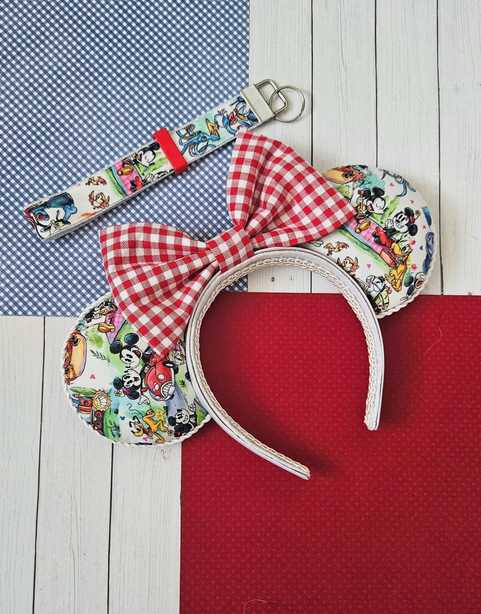Runaway Railway Mouse Ears With Key Fob, Disney Inspired - Etsy
