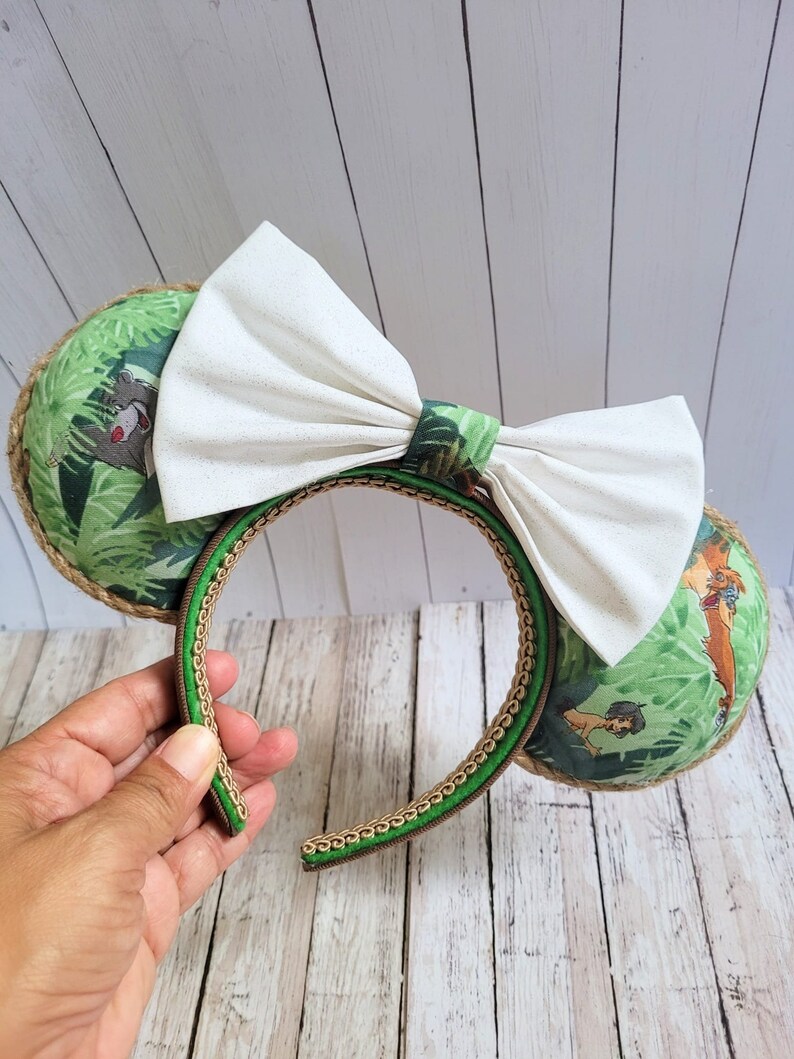 Jungle Book Ears Disney Ears Animal Kingdom Ears Handmade Etsy
