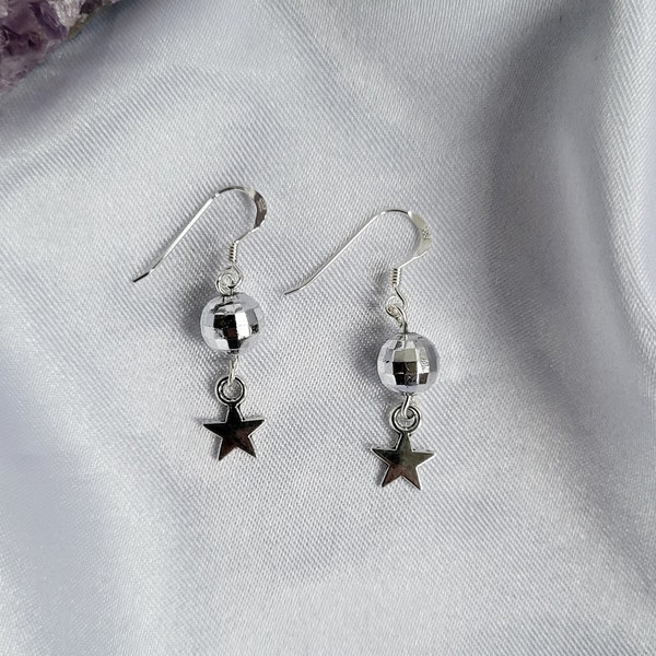 Folklore earrings, Star accessory, Mirrorball jewellery, eras tour outfit, Birthday gift for them, gift for Swiftie, Mother day gift for her