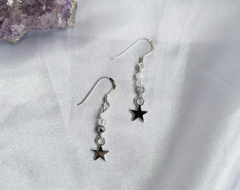 Folklore earrings, Star accessory, Evermore jewellery, eras tour outfit, Birthday gift for them, gift for Swiftie, Gift for teens