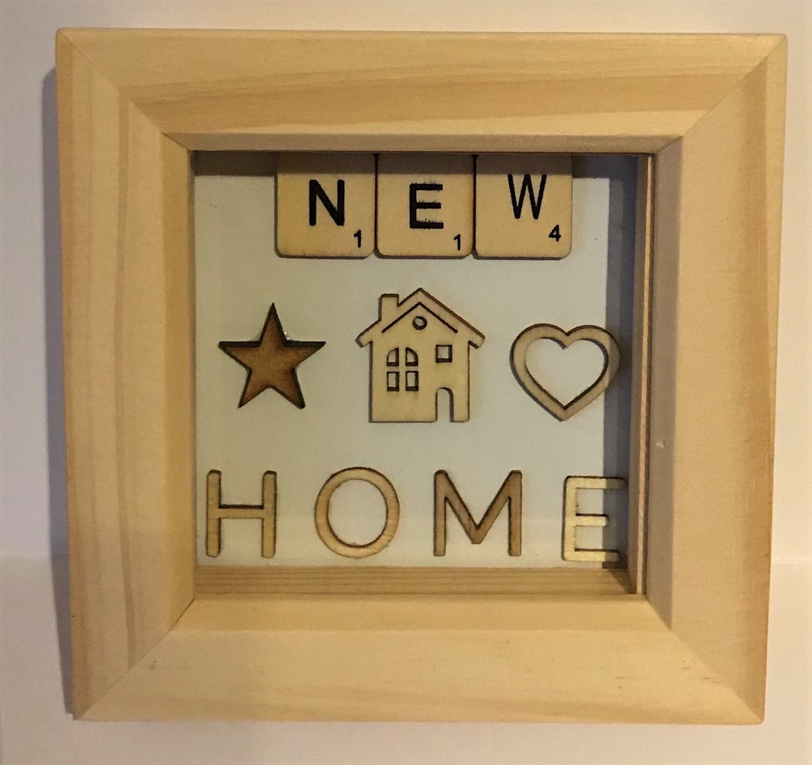 Handmade New Home Box Frame Gift Housewarming Etsy 日本