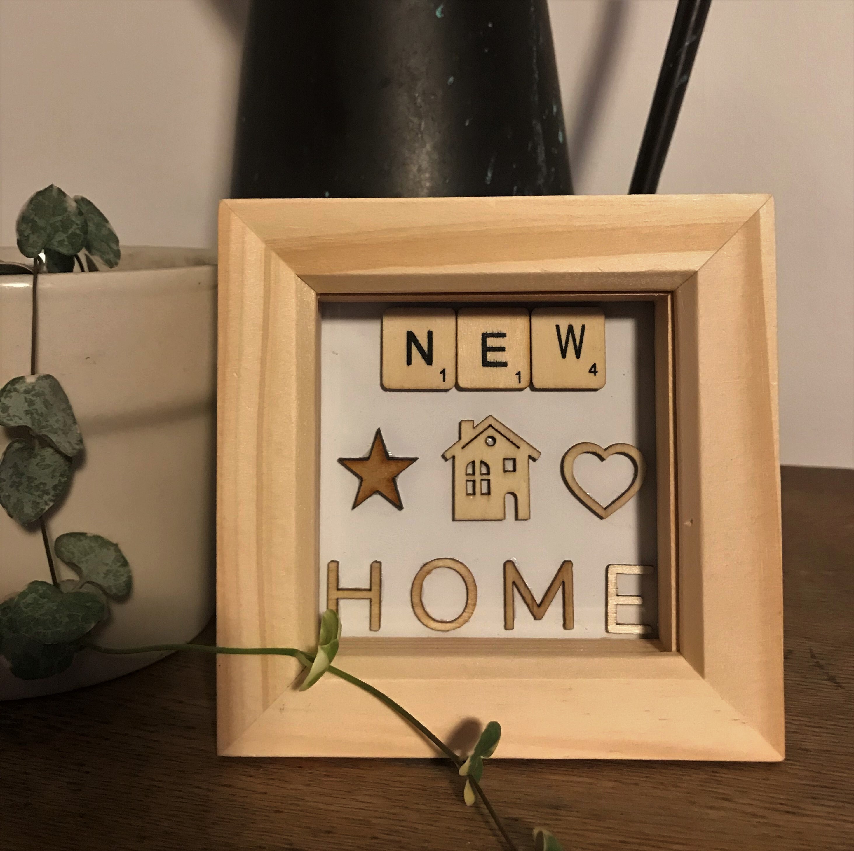 Handmade New Home Box Frame Gift Housewarming Etsy 日本