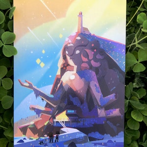 El Templo - Impresión A5