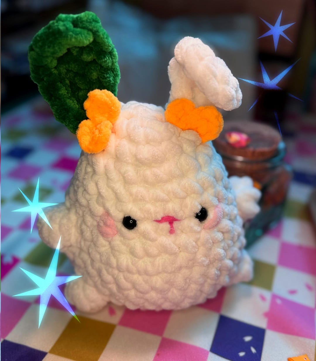 Small Crochet Rabbit Bunny - Rabbit - Crochet Plushy - Amigurumis - Etsy