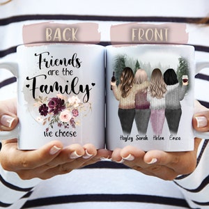 Personalised Best Friend Gifts 5 Best Friends Print Gift for Her  Personalized Gift Five Best Friends Picture Birthday Gifts Sisters Gift 