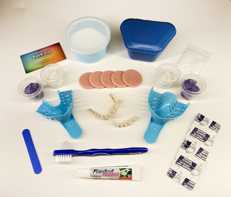 Denture Repair Kit Permanent Dentist Grade