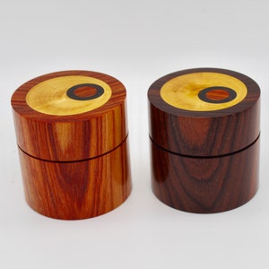 Turned Wooden Box