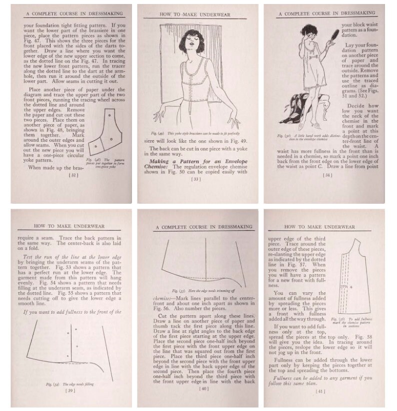 Women Underwear Pattern, Ladies Underwear PDF Sewing Pattern, Wonder