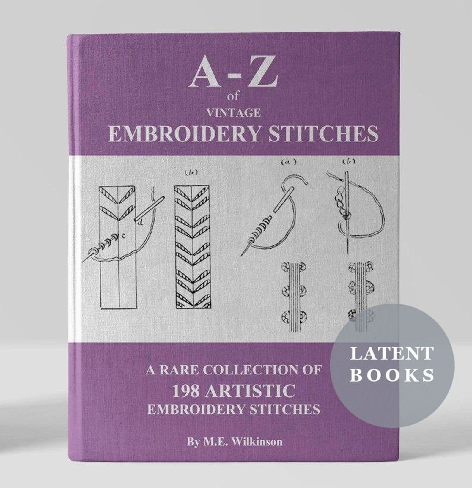 Hand Embroidery Book Beginnerembroidery Ebook Free Shipping Etsy