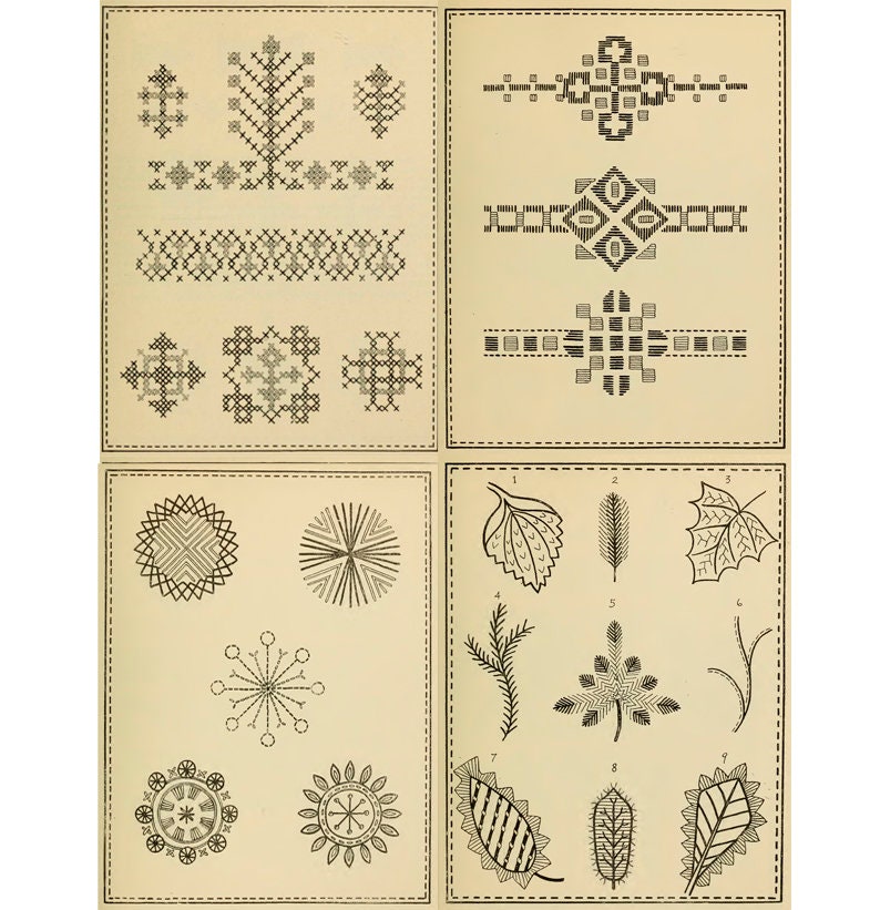 Hand Embroidery Pattern Book floral Vintage Embroidery Etsy Australia