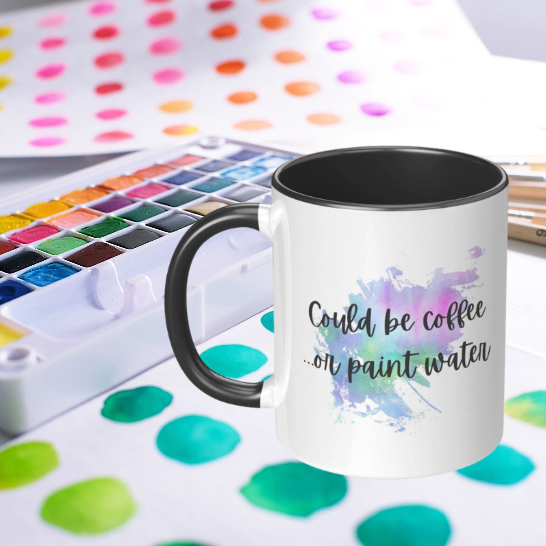 Paint Water Do Not Drink Mug – ImpendingDuff