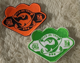 Parche termoadhesivo de 145 mm con el logotipo completo de Grizzco