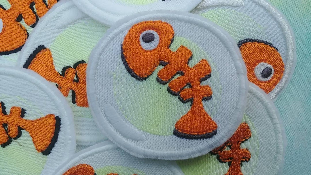Splat Grizzco Salmon Run Golden Egg Glow in the Dark 65mm Patch - Etsy