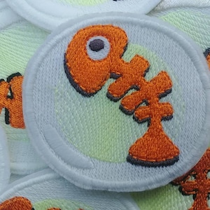 Splat Grizzco Salmon Run Golden Egg Glow In The Dark 65mm Patch