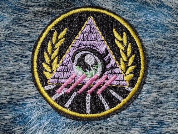 Anime Illuminati 65mm Iron on Patch - Etsy