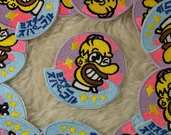 Mr Sparkle New Edition Simpsons Fanart  Unofficial   70mm Iron on patch