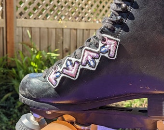 DDR Arrow iron on patch and Skate Lace Patch