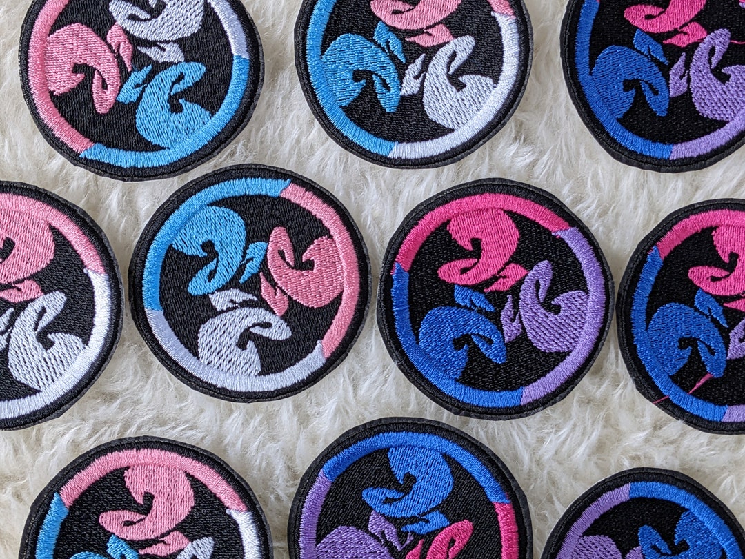 Splat Tri-splatfest Pride Flag 60mm Iron on Patch - Etsy