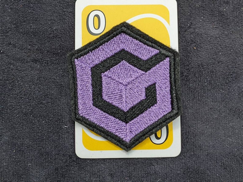 Gamecube Patch Unofficial Gamecube 65mm Iron on Patch - Etsy