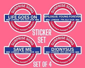 PRE-ORDER: Sticker Set - London Surprise Songs