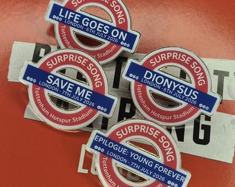 London Surprise Song Pins