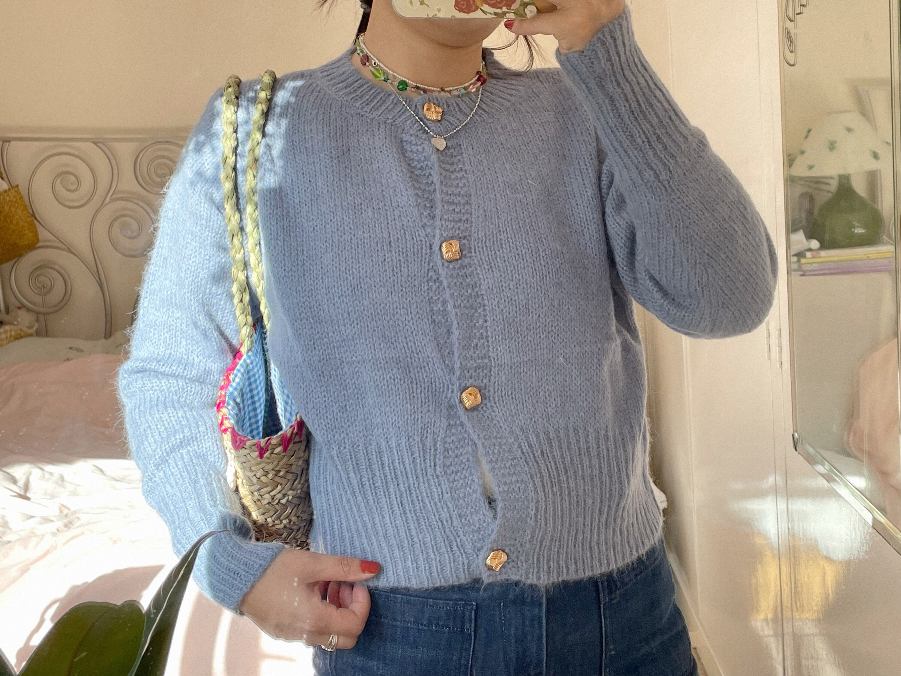 pearl buttons for baby cardigan