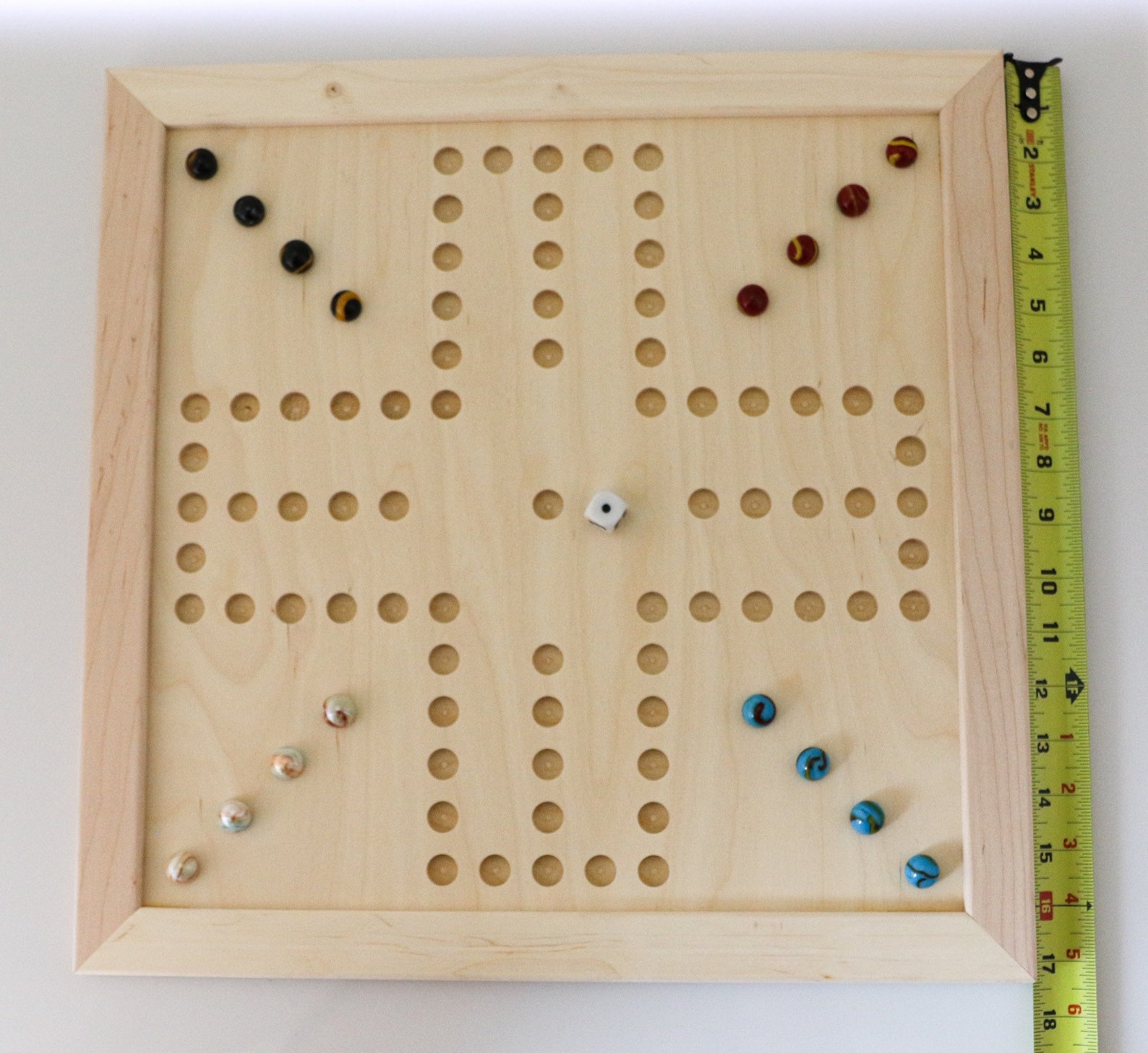 Executive Wahoo Game Board Aggravation With Border Chocolate