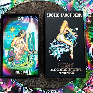 Jeu de tarot érotique « INSIGHT », lecture associative, haute qualité