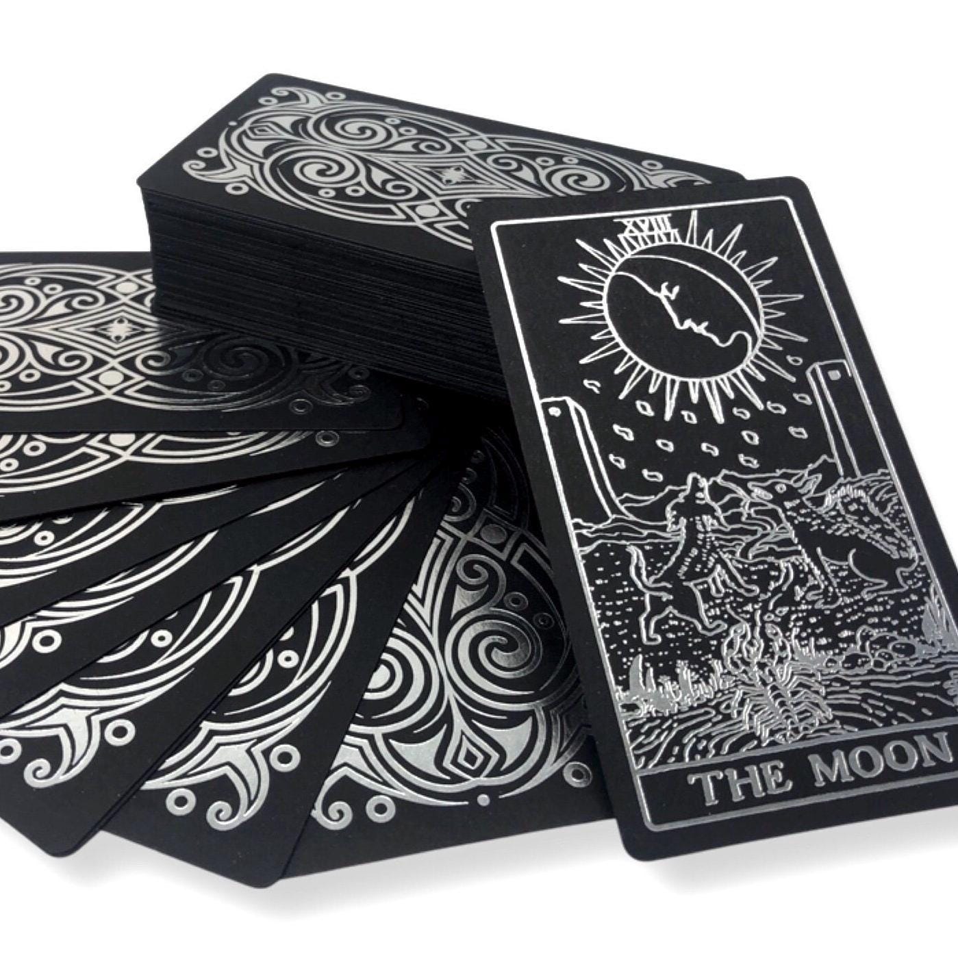 Transire Black &amp; Silver Tarot タロットカード Transire Black & Silver Tarot タロットカードの通販 by Ma's