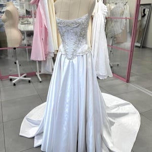 Embroidered Corset Top with Pearls, Formal Event Corset Bodice, Hand Beaded Strapless Corset, Luxury Couture Corset for Photoshoot