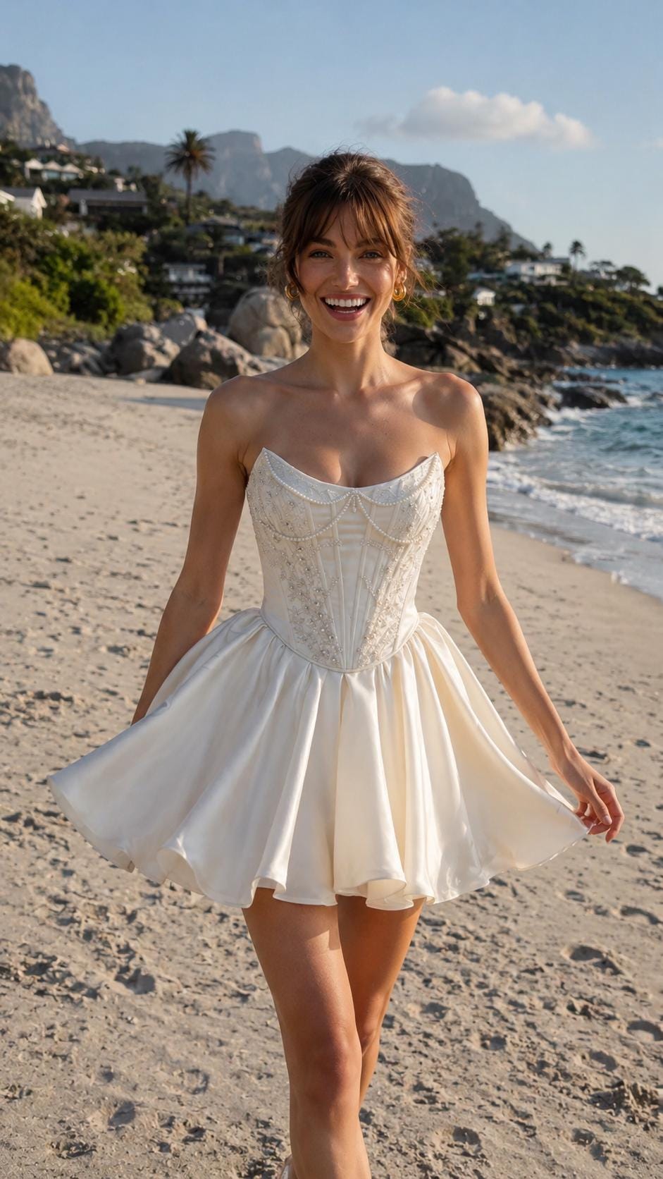 Taffeta Corset Wedding Dress