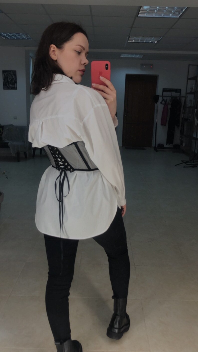 underbust waist belt corset