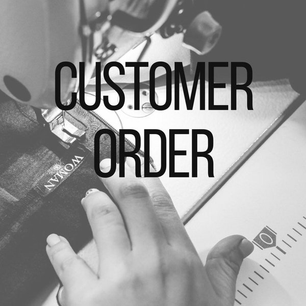 Customer order for Micaela Segovia