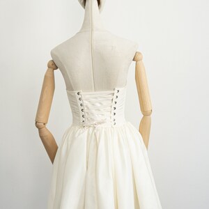 BEIGE HAND EMBELLISHED CORSET WITH SKIRT SET
