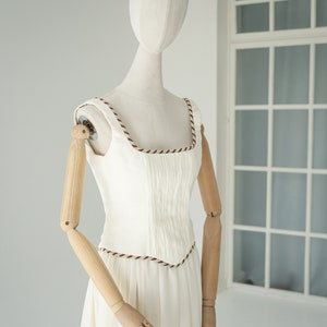 Elegant Chiffon Plus Size Wedding Dress, A-line Bridal Gown, Oil Color, Minimalist Style, Classic Bridal Dress