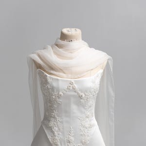 Beaded Corset Ensemble, Interchangeable Skirts, Premium Satin Corset, Refined Elegance, Metal Boning Support image 19