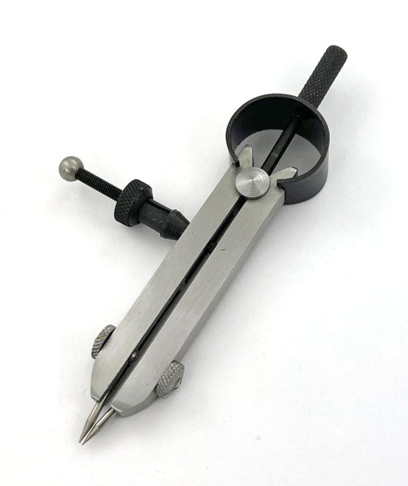 Divider Compass Calliper Gauge 5 Jewellery Marking Centre Pin Making Circle Tool image 2