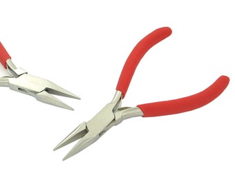 Chain Snipe Nose Watch And Jewelry Jeweler Making Beading Pliers Plain Jaw