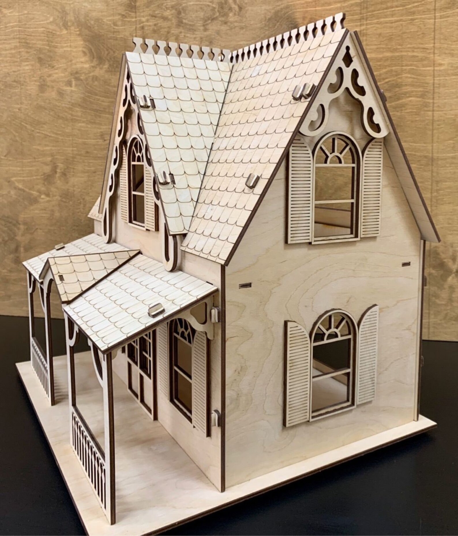 Dollhouse svg dollhouse miniature lots Doll house wooden Etsy