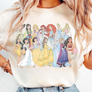 Disney Princess Characters Png, Best Friends Princess Png, Princess Squad Png, Magical Castle with Balloons Png, Besties Png, Friendship Png