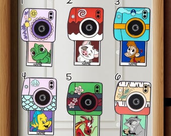 Personalized Disney Sidekick Camera Magnet, Disney Cruise Door Magnet, Custom Family Vacation Cruise Cabin Decor Gift