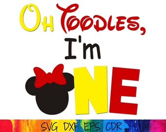 Download Free Mickey Mouse 1st Birthday Svg Etsy SVG Cut Files