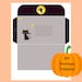 Cute Halloween Stationery for Kids Haunted House Letter - Etsy
