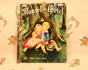 80s illustrated books Hansel and Gretel 1982 | Little Golden Book | Vintage | children's books